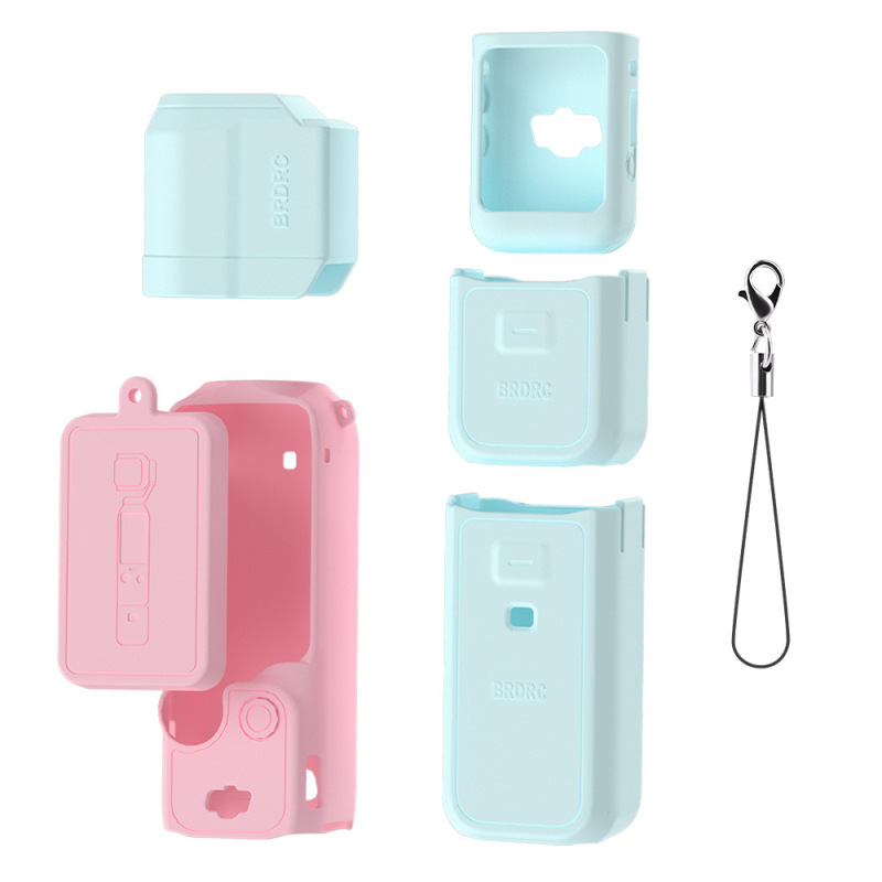 BRDRC适用大疆OSMO POCKET3 镜头保护盖机身硅胶套显示屏遮光配件|undefined
