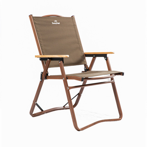 SunnyFeel Kermit Chair Outdoor Camping Picnic Folding Chair Low Back Convenient Lightweight Camping Chair