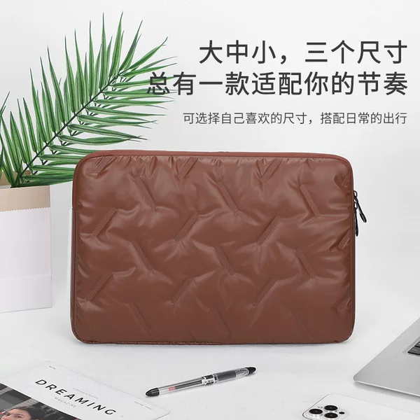 Cross-border tablet bag, new summer simple thickened laptop sleeve bag, office storage bag, mouse bag