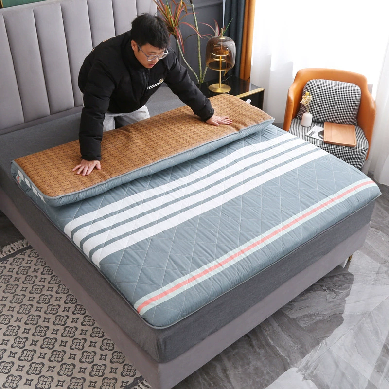 Winter mattress for elementary school students, folding duvet for home use, bedding, wholesale