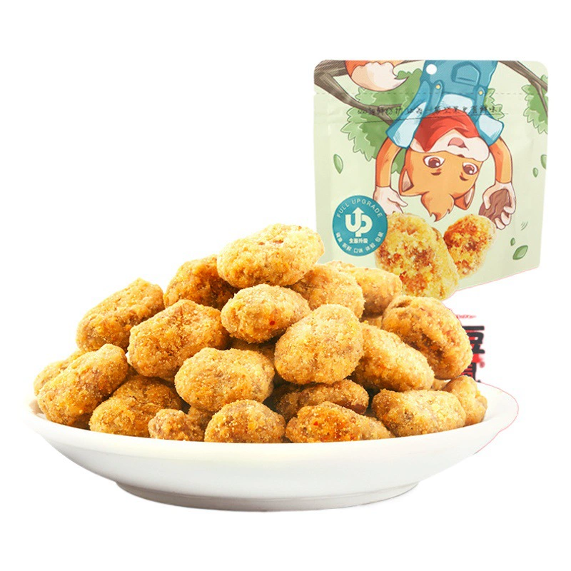 [Три белки: острые бобовые 110г] Острая приправа в стиле Сичуань-Ю, деликатес из Чунцина, ностальгический снек