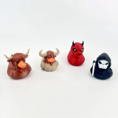 亚马逊热销3d打印死神鸭子跨境爆款Grim Reaper Duck 万圣节摆件