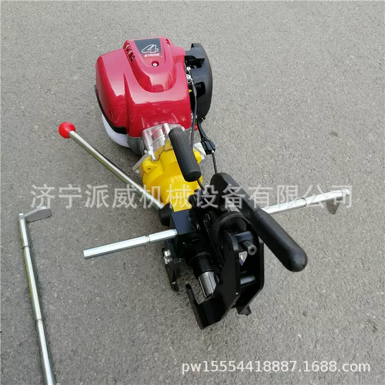 p50P60钢轨空心钻内燃钢轨钻孔机 便携式NGZ-31铁路轨道钻孔机