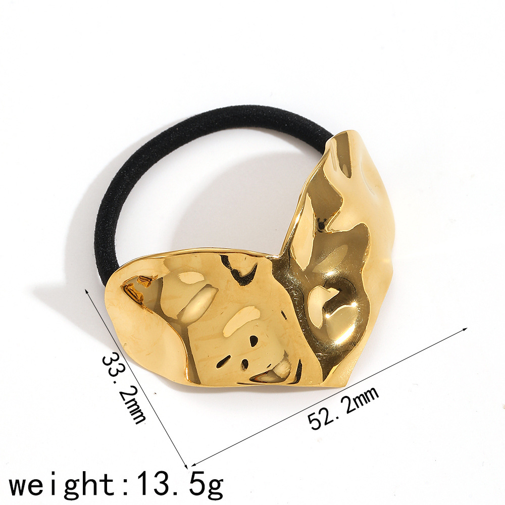 Europa y los Estados Unidos viento metal de acero inoxidable clip de cabello para la cabeza de la mujer de alta calidad sensación de disco de cabello duradero un clip de cabello conjunto de cuerda de cabello