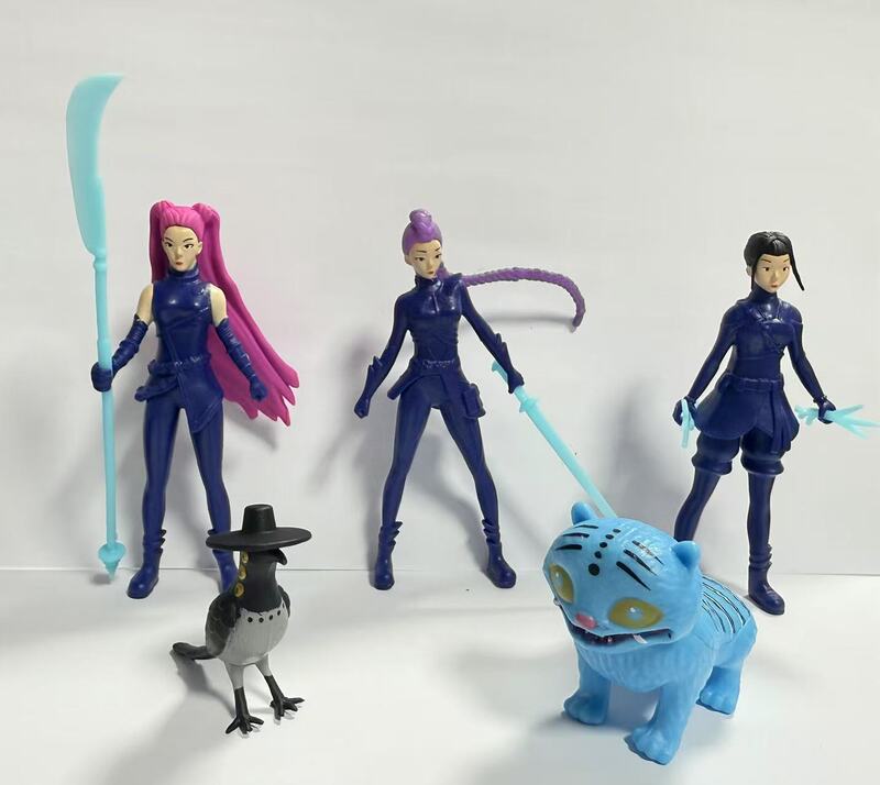 跨境新品 2-4.5寸猎魔女团手办鲁米/米拉/佐依公仔袋装|undefined