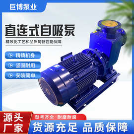 工厂直发卧式直联自吸泵 铸铁不锈钢防爆耐腐蚀自吸水泵