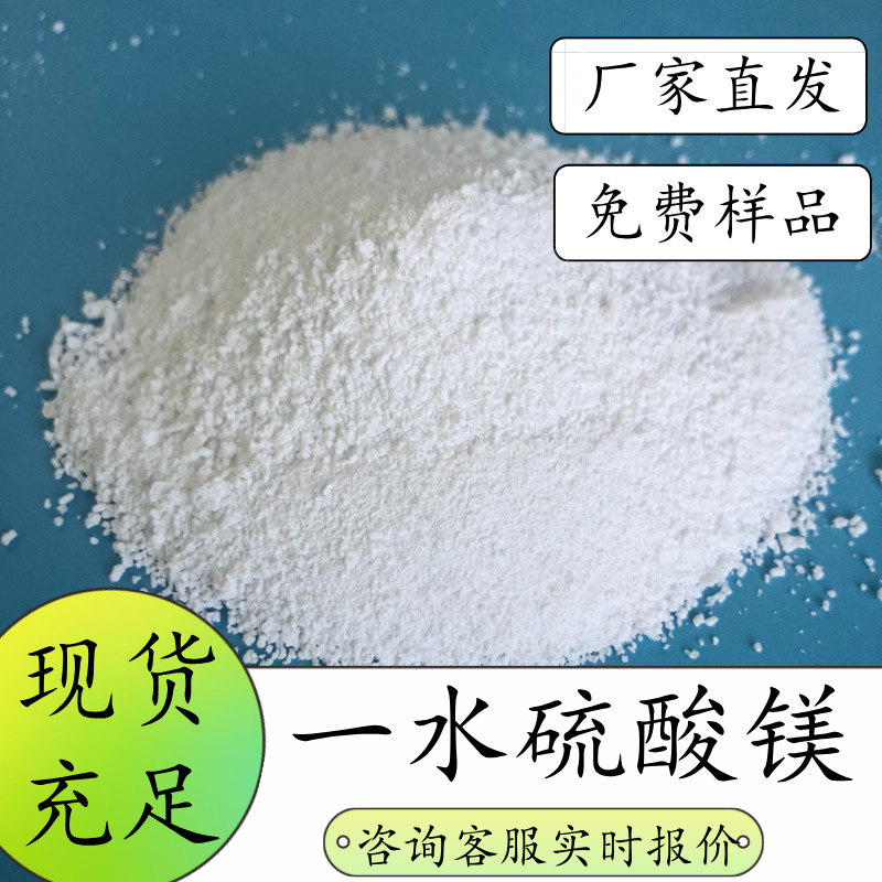 工业级一水硫酸镁批发 99含量粉状硫酸镁 现货一水硫酸镁厂家