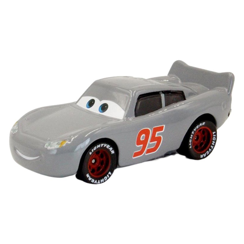 Historia del coche N ° 95 dinosaurio de dos colores gris McQueen Generación de tres generaciones de aleación de carreras modelo de coche de juguete para niños