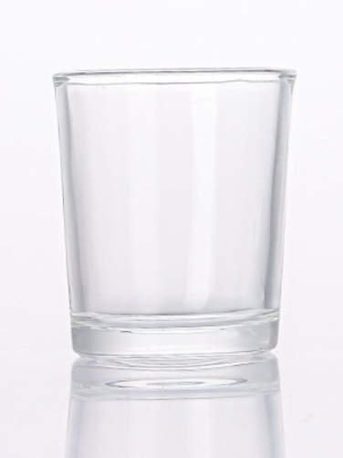 Multi-especificación vidrio vela taza aromaterapia vela tarro vacío taza Hotel fragancia vela titular impresión aerosol color frasco de vidrio