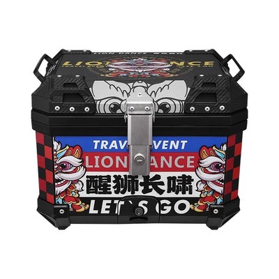 55L One-Click Quick-Release Motorcycle: Motorcycle trunk
