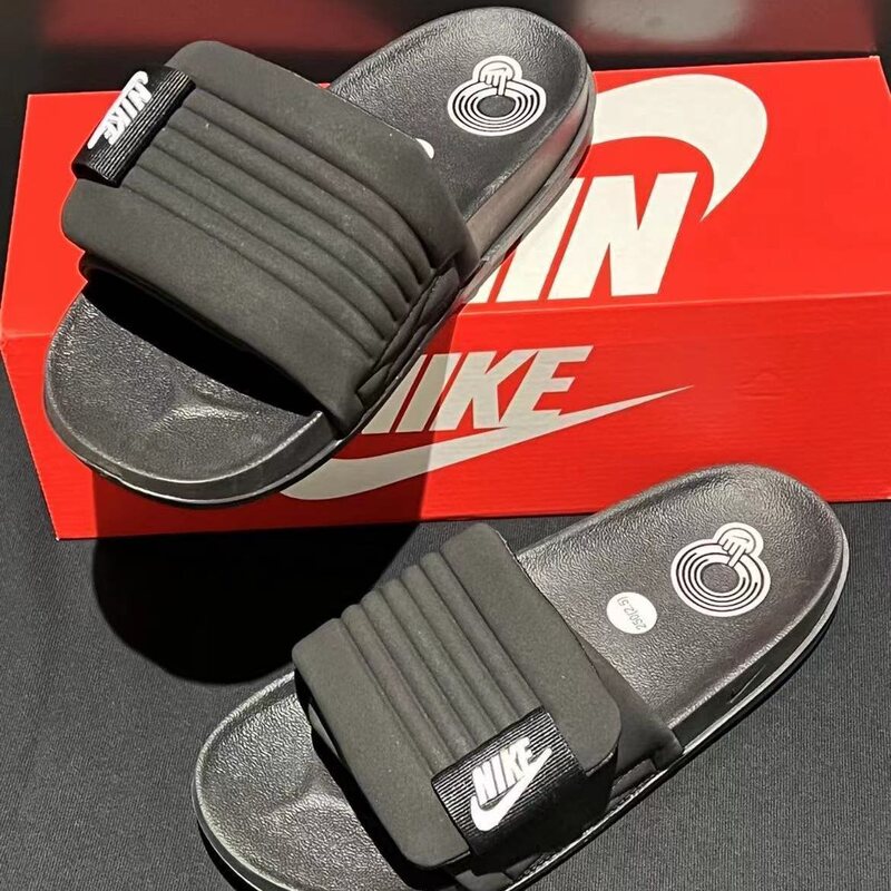 Replica of the "Poison Edition" Big Swoosh OFFCOURT sports sandals for men and women, adjustable with Velcro, breathable Replica of the "Poison Edition" Big Swoosh OFFCOURT sports sandals for men and women, adjustable with Velcro, breathable