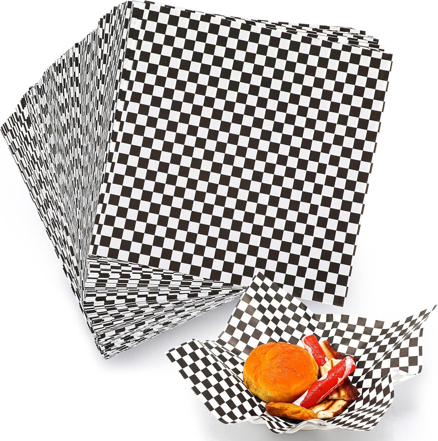 Papel para hornear pan Papel para hamburguesas Papel para pizza Papel para platos de comida Papel para sándwich Papel para freidora Papel a prueba de aceite