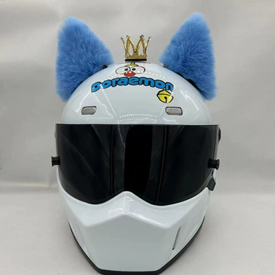 Motosiklet dəbilqələri – for Riding - royal-blue