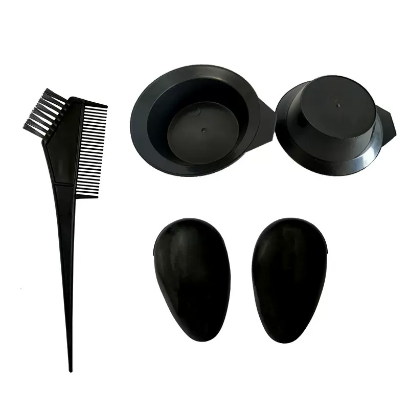 一次性烫染工具美发用品三件套焗油碗焗油梳耳套套上色冷烫