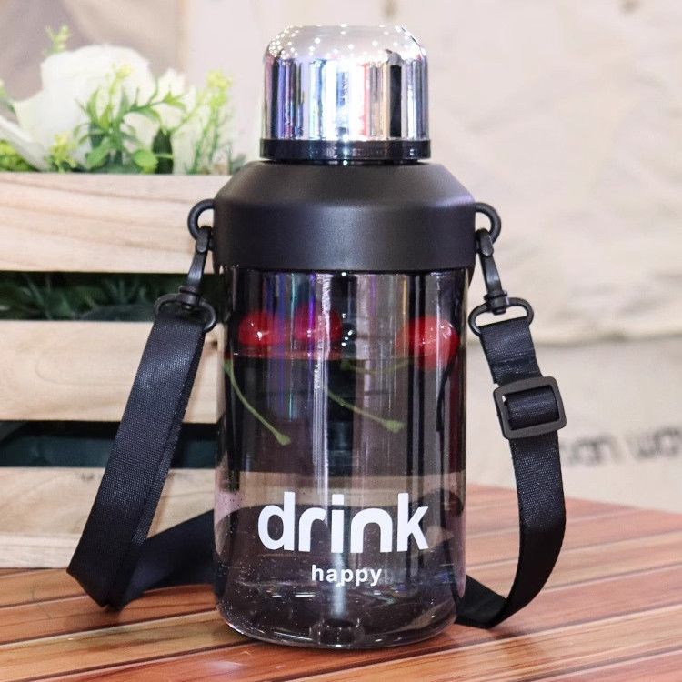 Taza de agua de plástico de montaña de viaje al aire libre de alta calidad para hombres y mujeres de calidad alimentaria de gran capacidad y alto valor