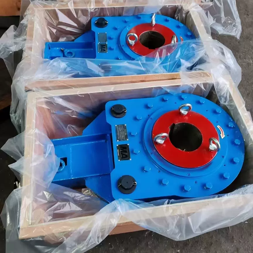 NF型非接触式逆止手动离合器低速皮带输送机提升机