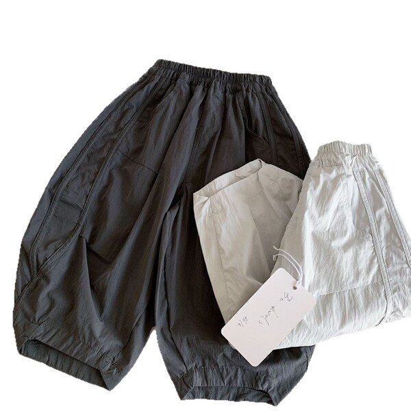 Autumn children's solid color trousers for boys