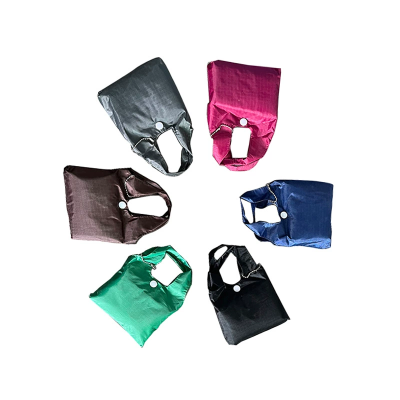 Folding capacious shopping bag, handheld storage bag