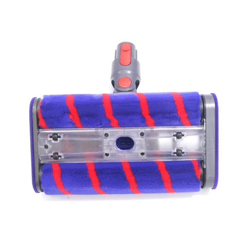 Suitable for Dyson vacuum cleaner double roller electric floor brush soft velvet roller floor brush v6v7v8v10v11 accessories