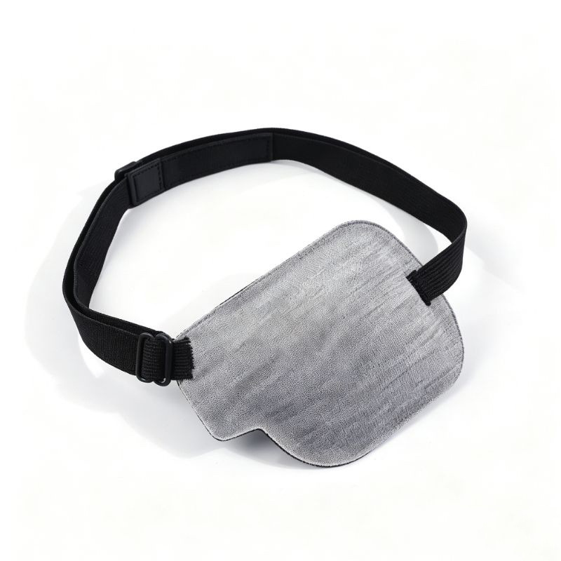 Parche ocular individual para adultos y niños, cubiertas para ojos izquierdo y derecho, parche ocular 3D para ambliopía, estrabismo, astigmatismo, cobertura completa, parche ocular transpirable.