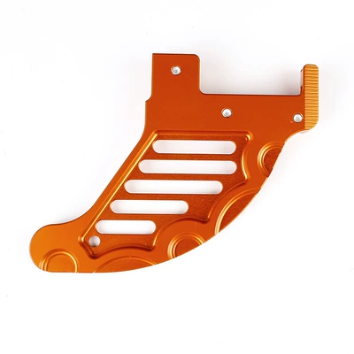 Suitable for Ktm Kevi Hengjian Z300 S5 Motorcycle Rear Brake Disc Protection Cover Anti-Fall Aluminum Alloy (Other brake systems) - orange
