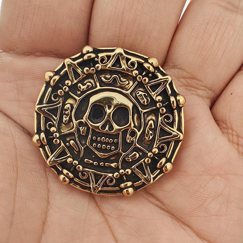 Aztec Gold Coins, Plain Gold Coins Without Rings, Pirates of the Caribbean Aztec Gold Coins, Plain Gold Coins Without Rings, Pirates of the Caribbean
