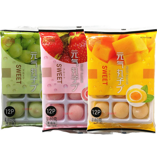 Super flavor vitality balls, mochi, glutinous rice dumplings, snow pastries, dried glutinous rice balls, donkey rolling, 30 packs in a box