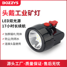 LED頭戴式頭燈鋰電池充電防水防爆17h續航工礦強光野外探照作業燈