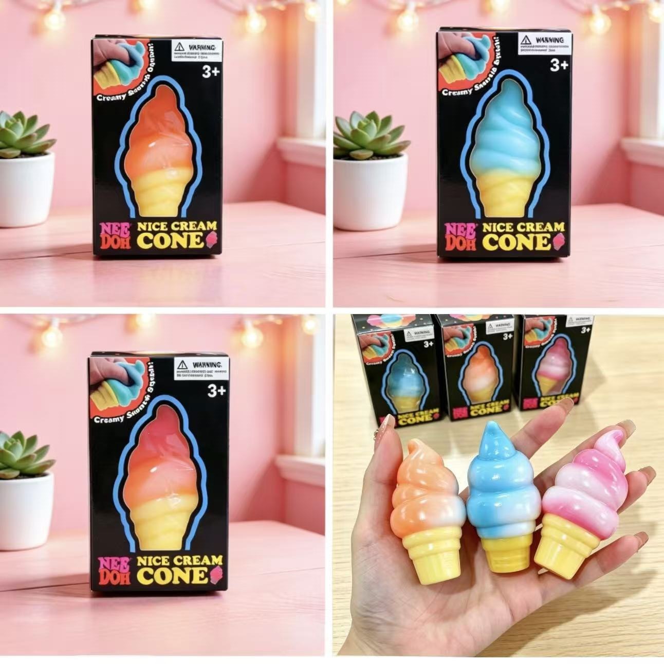 Transfronterizos Amazon ventas calientes nuevos productos de moda tendencia portátil juguete de apretón sensorial juguete medusas