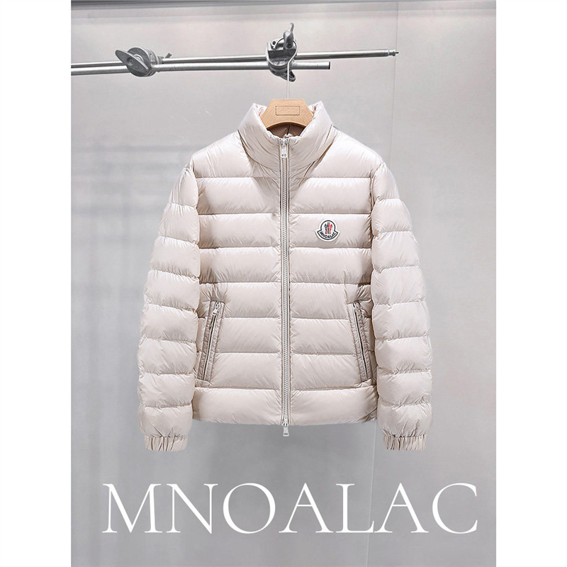 Mengkoumao Lightweight Stand-Collar down Jacket for Men, 2025 Winter New Warm White Duck down Ribbed Casual Coat for Women Mengkoumao Lightweight Stand-Collar down Jacket for Men, 2025 Winter New Warm White Duck down Ribbed Casual Coat for Women