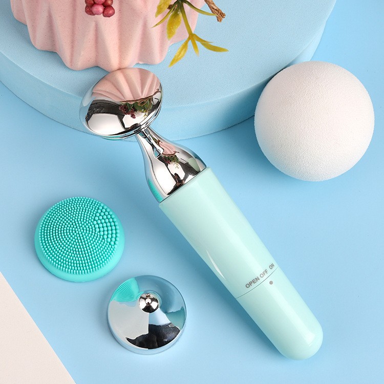 Cross-Border Electric Beauty Instrument for Cleaning and Rejuvenating Skin, Portable Face and Eye Massager, Lifting, Firming and Face Slimming Introduction Instrument Wholesale