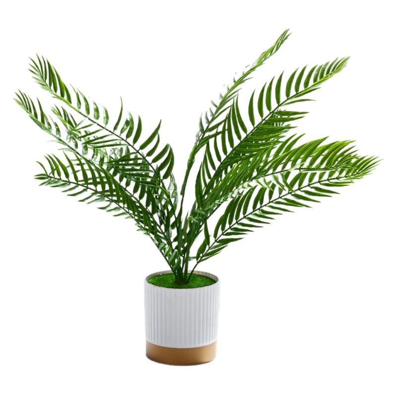 Bonsái Artificial de Hoja de Palma para Decoración del Hogar image 6