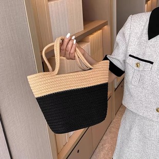 Trendy Casual Bucket Bag Handbag This Year's Popular Bag Women's 2025 Spring New Fashion Simple Handbag