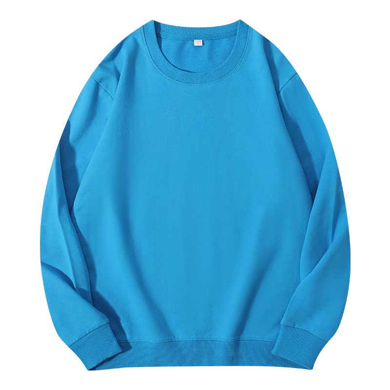 Algodón cuello redondo suéter hombro bottoming camisa pequeña Terry Primavera y otoño plataformas de red de acoplamiento al por mayor y al por menor en stock