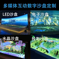 Interactive digital sand table — 3D holographic LED multimedia display for exhibition halls