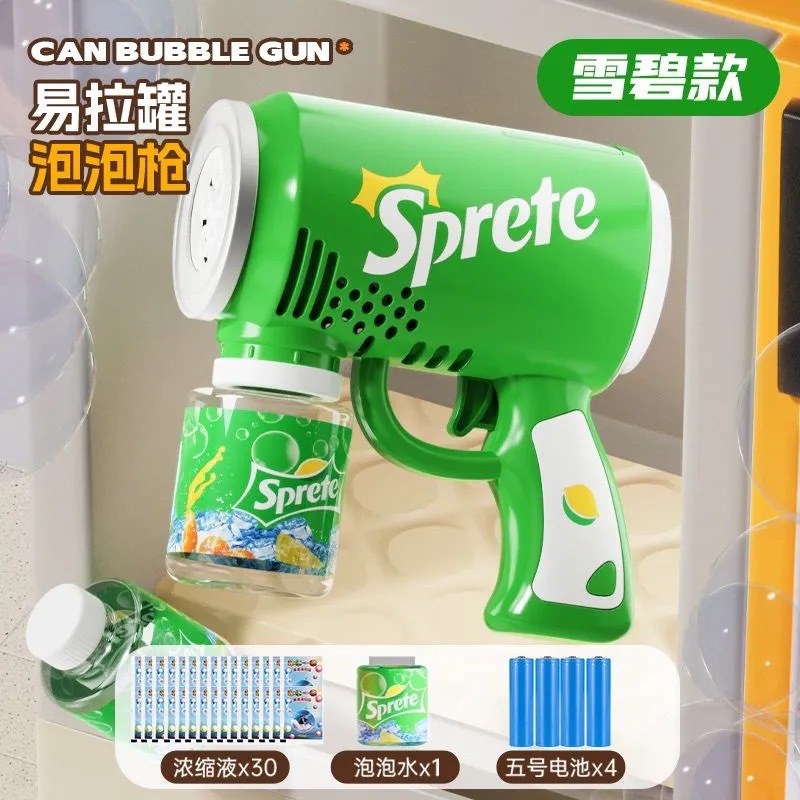 스프라이트 버블머신 + 배터리 + 버블수 + 농축액 30팩