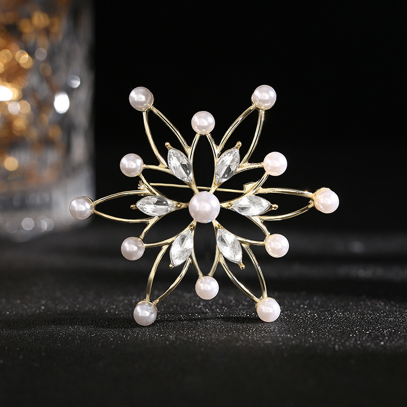 Spilla girasole di alta qualità temperamento di lusso femminile spilla unica accessori abito di alta qualità piccola spilla di alta qualità in stile fragranza_voghion.com