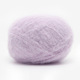 Two strands of small puffs 47 light purple