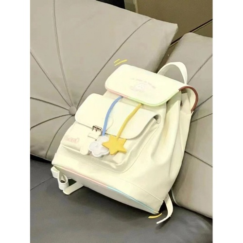 Niche Design Autumn/Winter Travel Bag Student School Large Capacity Dual Shoulder Bag Super Cute and Charming Backpack for Girls