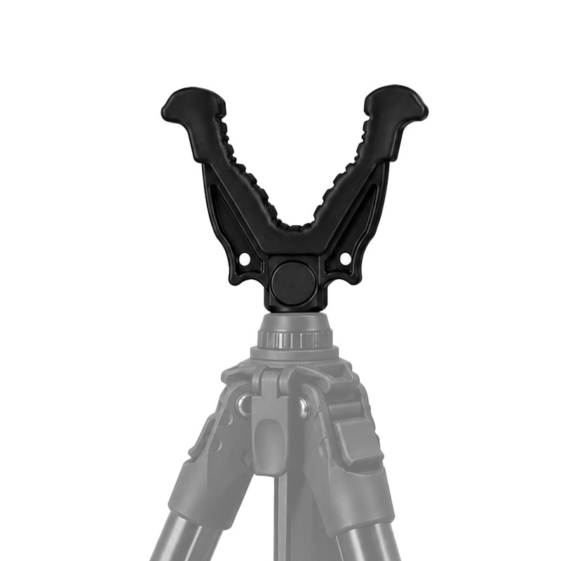 V-shaped bracket head portable stand with 1/4 screw interface, universal tripod for outdoor shooting and hunting