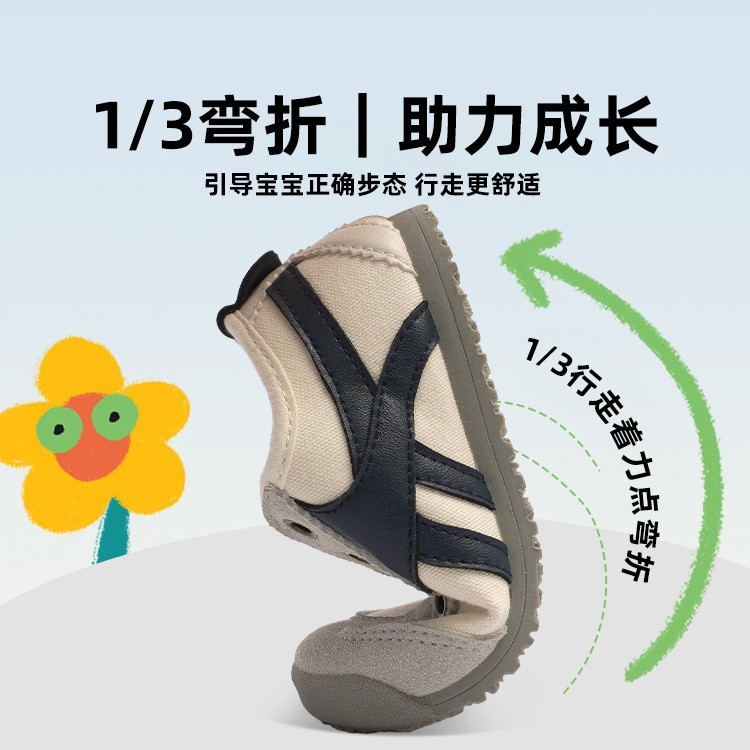 儿童运动鞋幼儿园室内宝宝透气女童鞋2025秋季新款软底休闲男童鞋|undefined