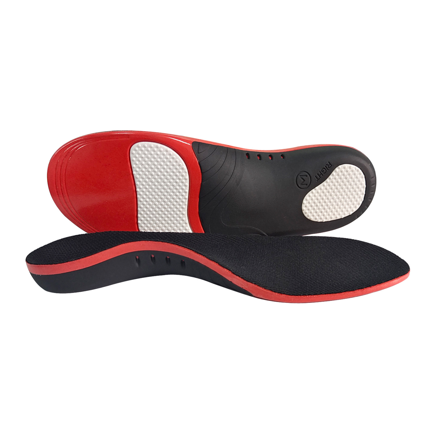 Orthopaedic Insoles For High Arch And Flat Feet Shock Absorption_voghion.com