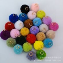 �_˾��3cm��ë��Ȧ��DIY��÷��ë�q��ë���������ñ������