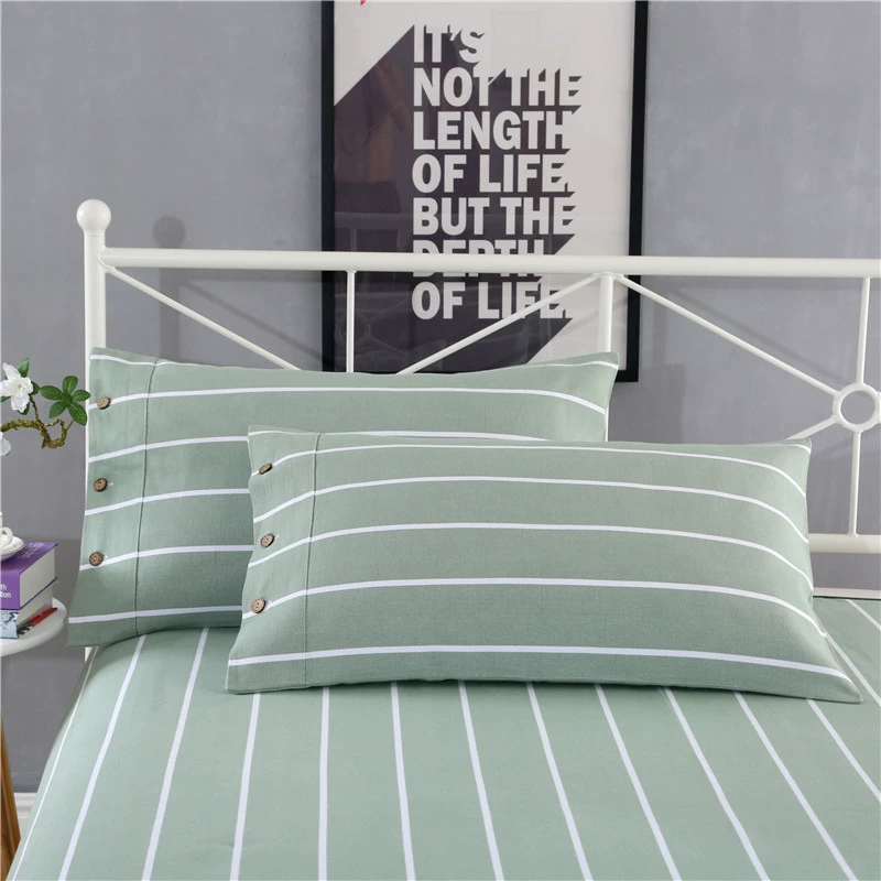 Xyt extra thick cotton old coarse cloth sheet single three-piece set 100 cotton thickened encrypted sheet linen single