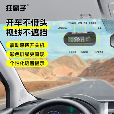 Ty02 Hidden Glass-Mounted High-Precision Tire pressure monitoring system