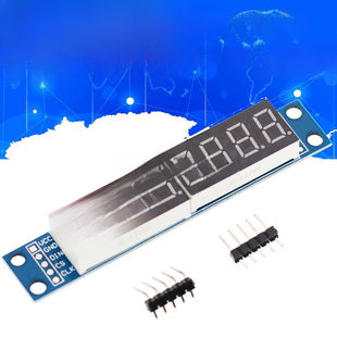 8 -digit digital tube display module Max7219 LED display supports level eight -bit serial 3 IO port control