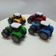 Cross-border alloy car model simulation mini agricultural vehicle tractor sliding agricultural vehicle 7cm long-mounted Egg toy