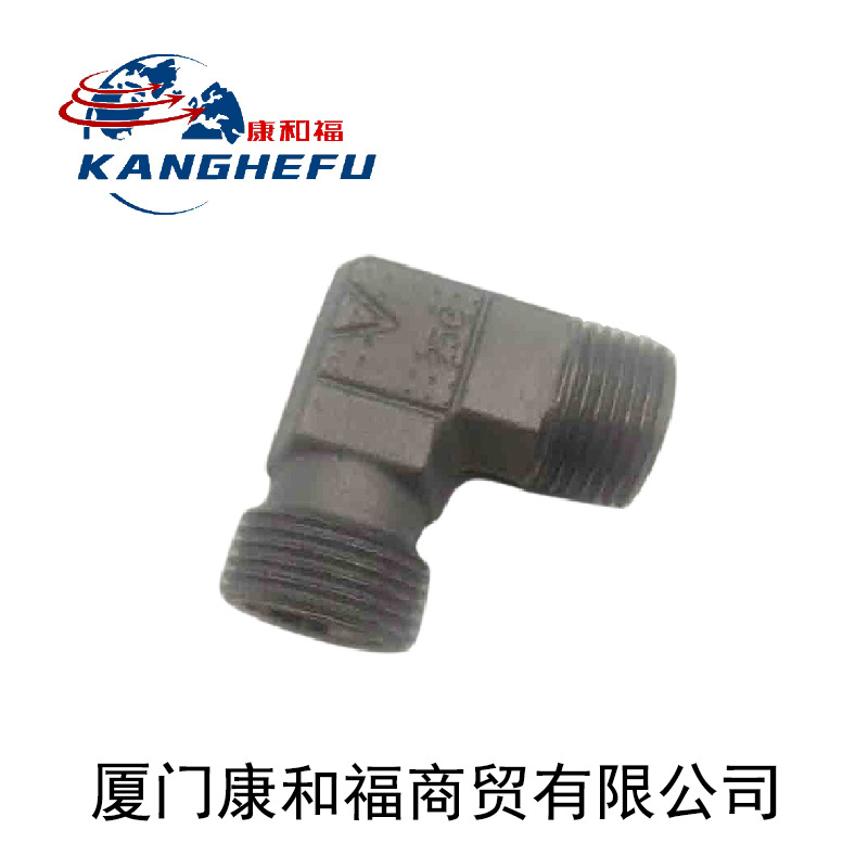 适用于林德叉车配件靠普属具接头直角接头液压接头0470060701