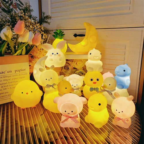 Atmosphere light Internet celebrity night light night market small commodities stall toys birthday creative luminous lantern small gift