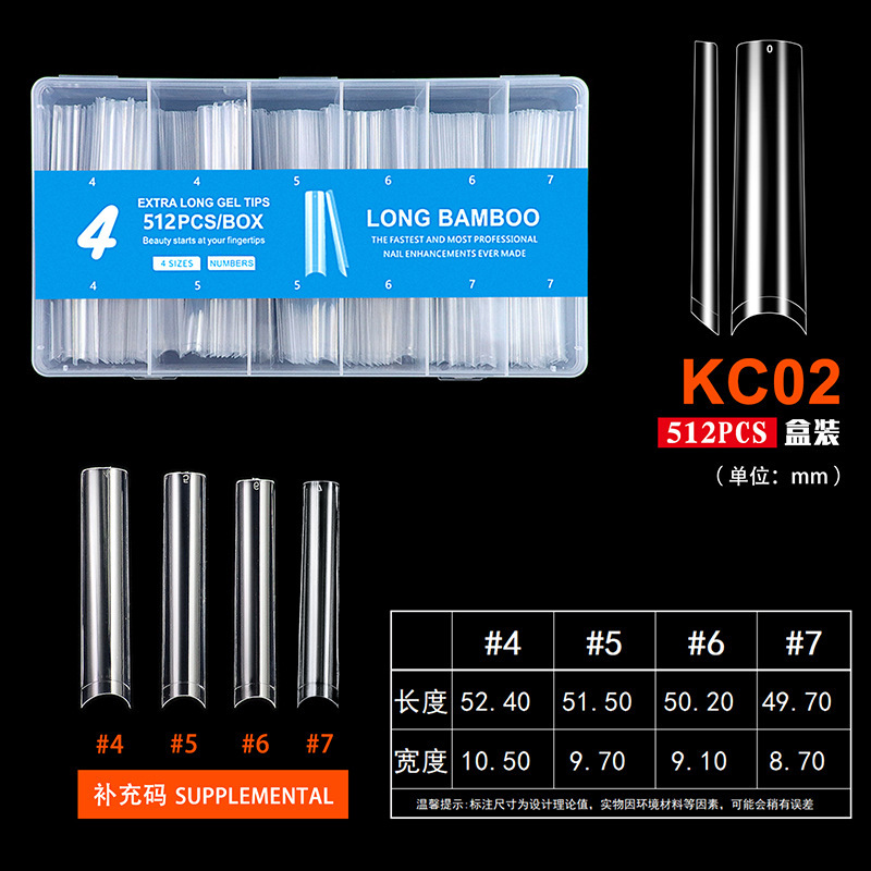 4567 complement-KC02 extra long water pipe 512P/box
